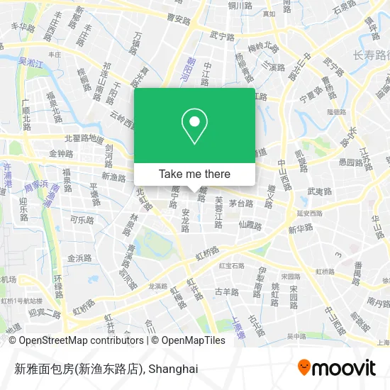 新雅面包房(新渔东路店) map