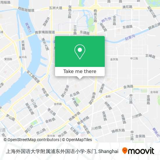 上海外国语大学附属浦东外国语小学-东门 map