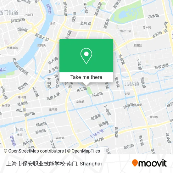 上海市保安职业技能学校-南门 map