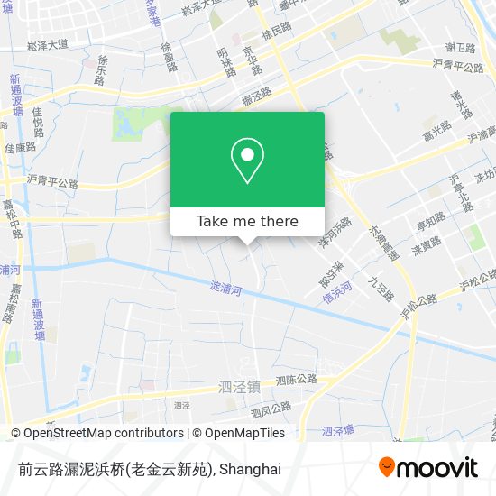 前云路漏泥浜桥(老金云新苑) map