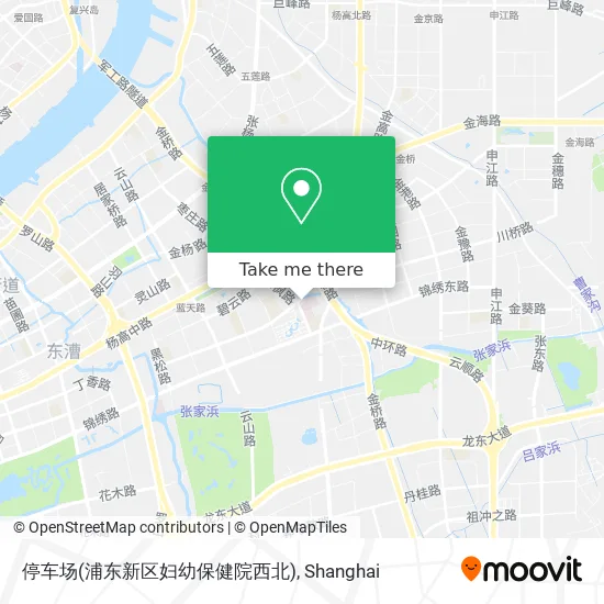 停车场(浦东新区妇幼保健院西北) map