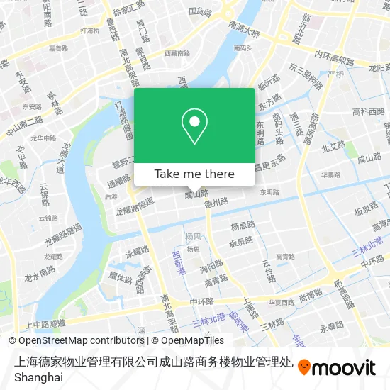 上海德家物业管理有限公司成山路商务楼物业管理处 map