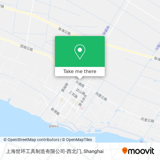 上海世环工具制造有限公司-西北门 map
