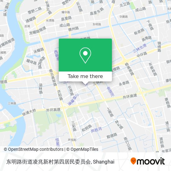 东明路街道凌兆新村第四居民委员会 map