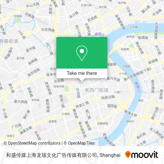 和盛传媒上海龙瑞文化广告传媒有限公司 map