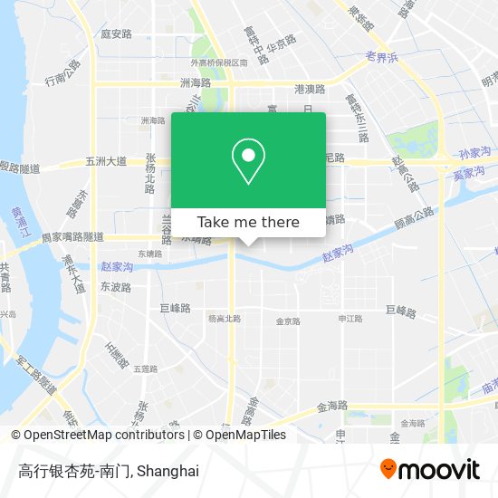 高行银杏苑-南门 map
