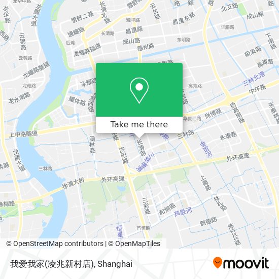 我爱我家(凌兆新村店) map