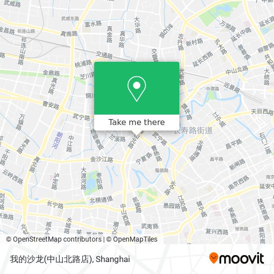 我的沙龙(中山北路店) map