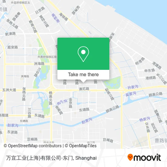 万宜工业(上海)有限公司-东门 map