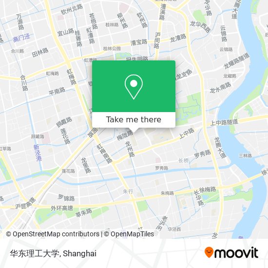 华东理工大学 map