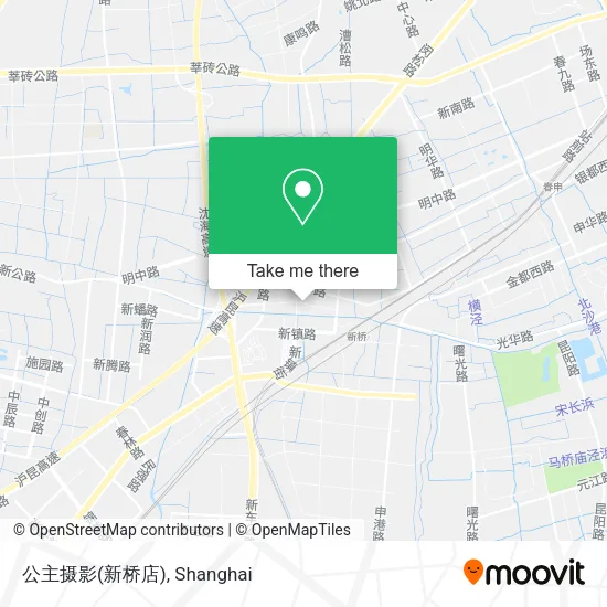 公主摄影(新桥店) map