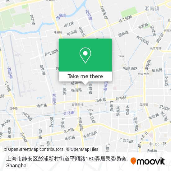 上海市静安区彭浦新村街道平顺路180弄居民委员会 map