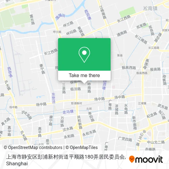上海市静安区彭浦新村街道平顺路180弄居民委员会 map