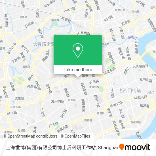 上海世博(集团)有限公司博士后科研工作站 map