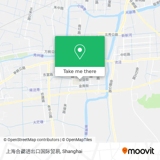 上海合勰进出口国际贸易 map