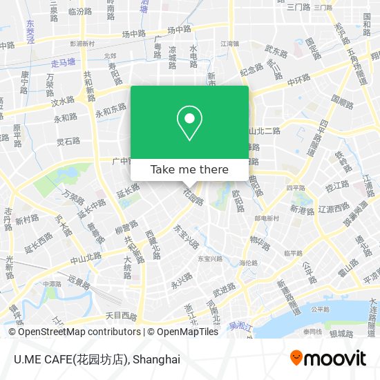 U.ME CAFE(花园坊店) map