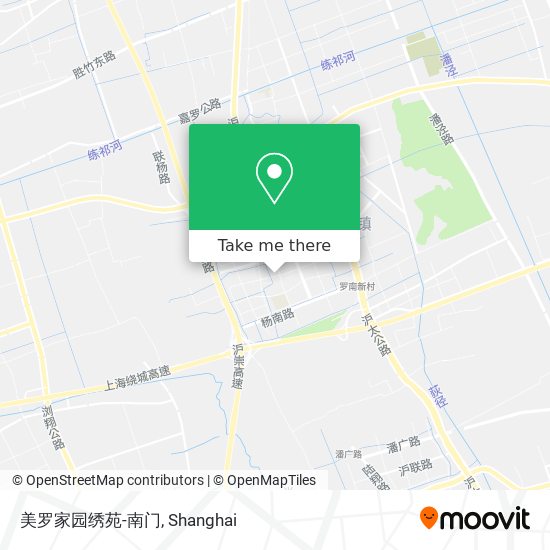 美罗家园绣苑-南门 map