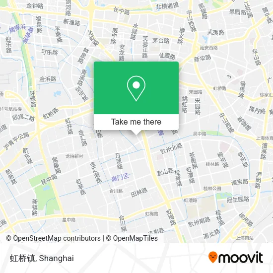 虹桥镇 map