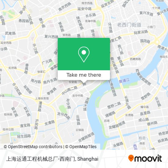 上海运通工程机械总厂-西南门 map