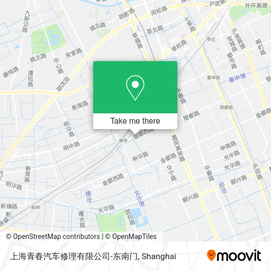 上海青春汽车修理有限公司-东南门 map
