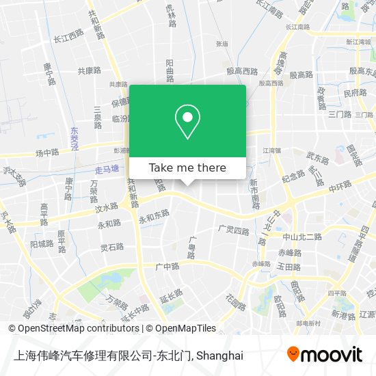 上海伟峰汽车修理有限公司-东北门 map