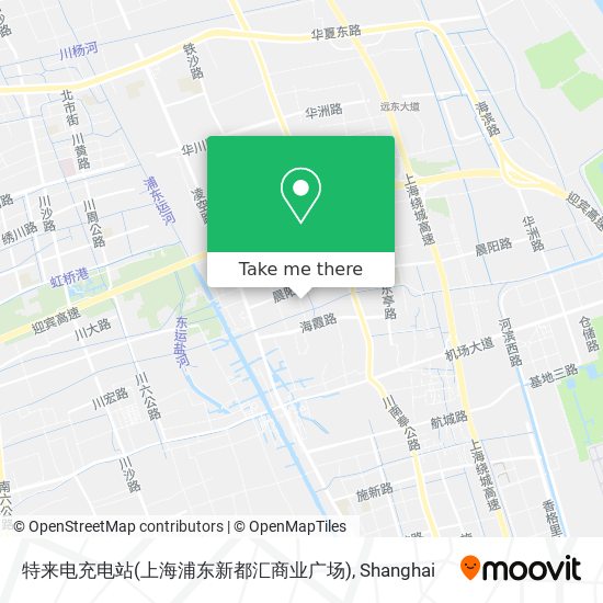 特来电充电站(上海浦东新都汇商业广场) map