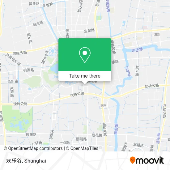 欢乐谷 map