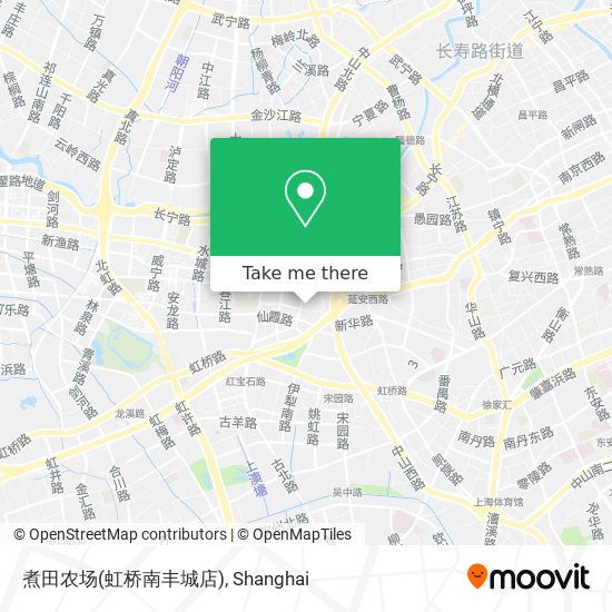 煮田农场(虹桥南丰城店) map