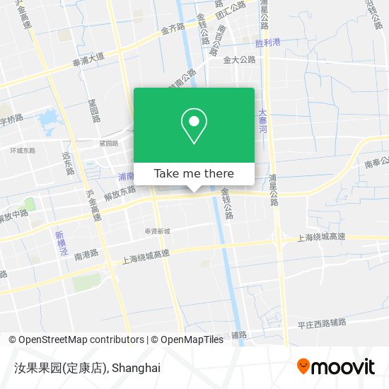 汝果果园(定康店) map