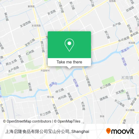 上海启隆食品有限公司宝山分公司 map