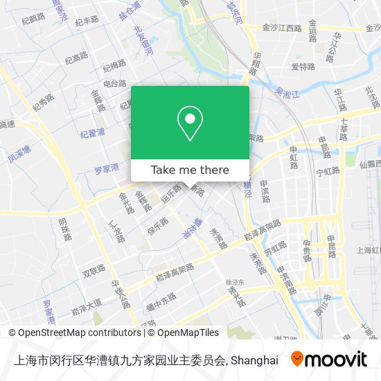 上海市闵行区华漕镇九方家园业主委员会 map
