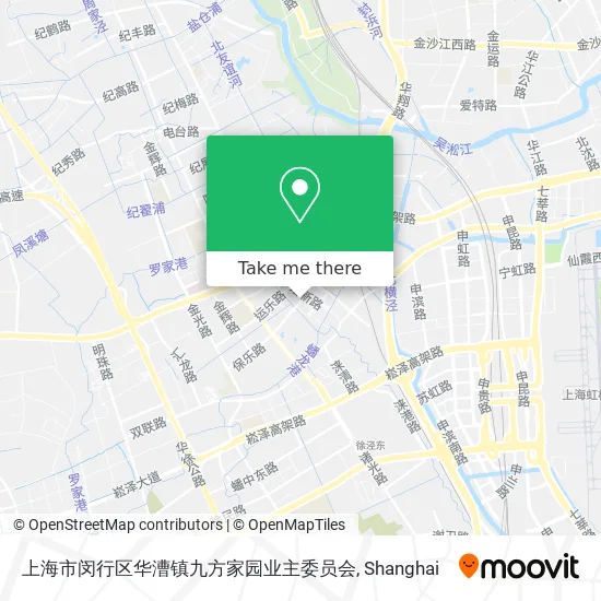 上海市闵行区华漕镇九方家园业主委员会 map