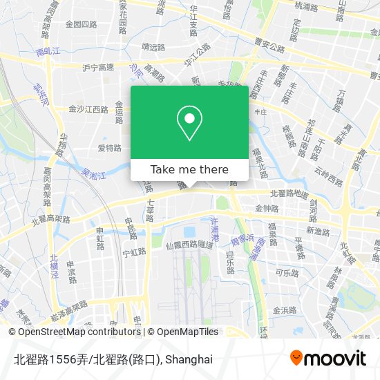 北翟路1556弄/北翟路(路口) map