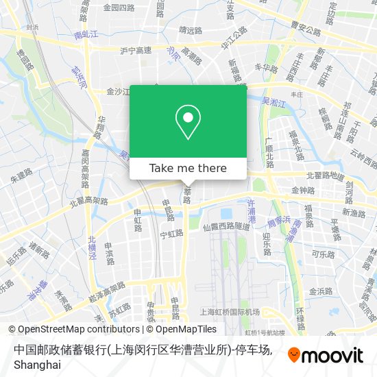 中国邮政储蓄银行(上海闵行区华漕营业所)-停车场 map