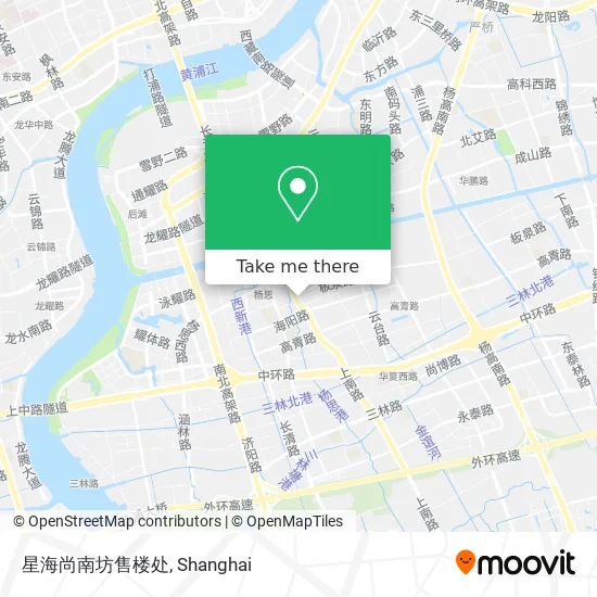 星海尚南坊售楼处 map