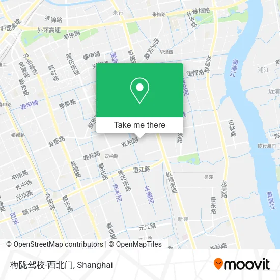 梅陇驾校-西北门 map