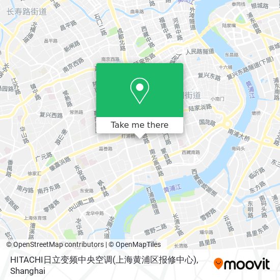 HITACHI日立变频中央空调(上海黄浦区报修中心) map