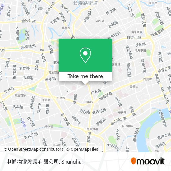 申通物业发展有限公司 map