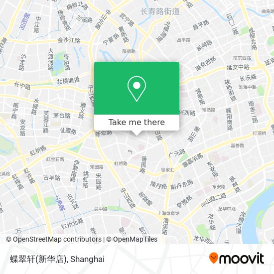 蝶翠轩(新华店) map