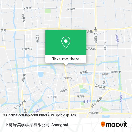 上海缘美纺织品有限公司 map
