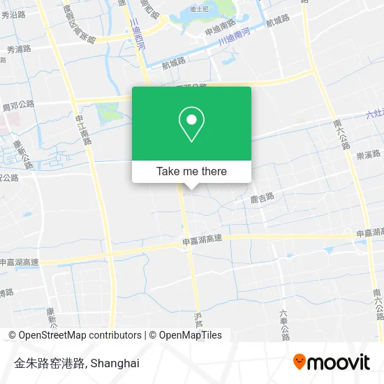 金朱路窑港路 map