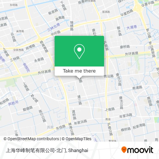上海华峰制笔有限公司-北门 map