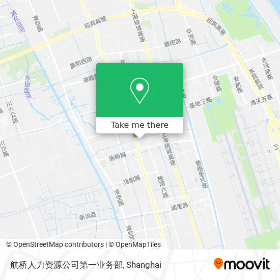 航桥人力资源公司第一业务部 map