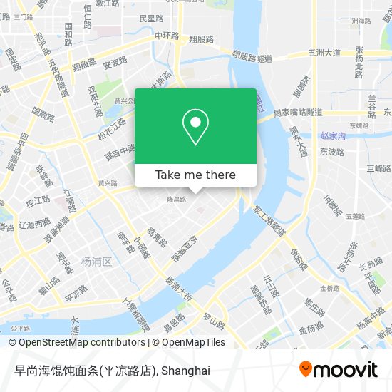 早尚海馄饨面条(平凉路店) map