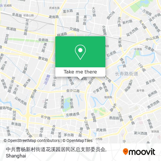 中共曹杨新村街道花溪园居民区总支部委员会 map