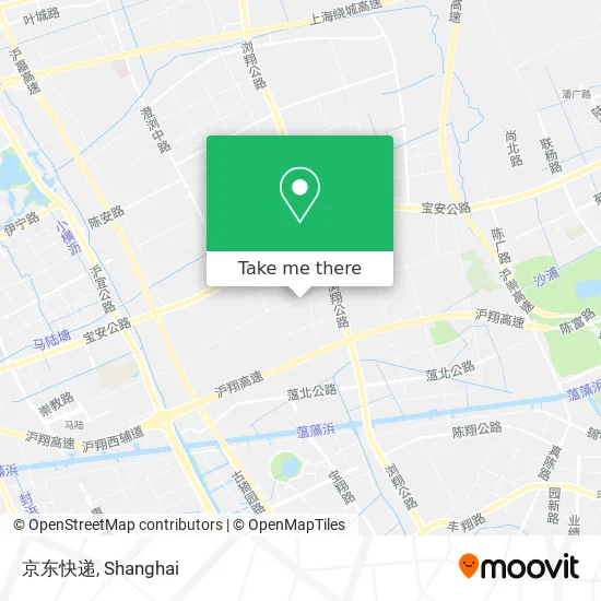 京东快递 map