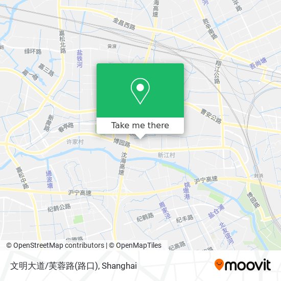 文明大道/芙蓉路(路口) map