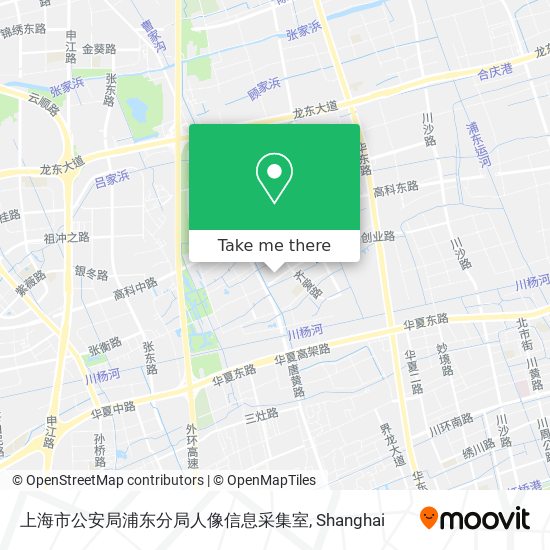上海市公安局浦东分局人像信息采集室 map