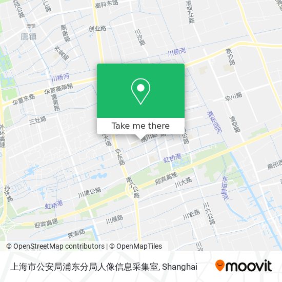 上海市公安局浦东分局人像信息采集室 map