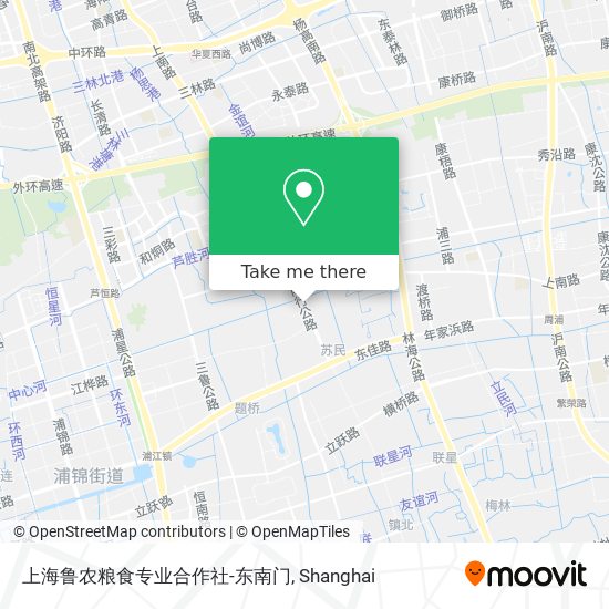 上海鲁农粮食专业合作社-东南门 map